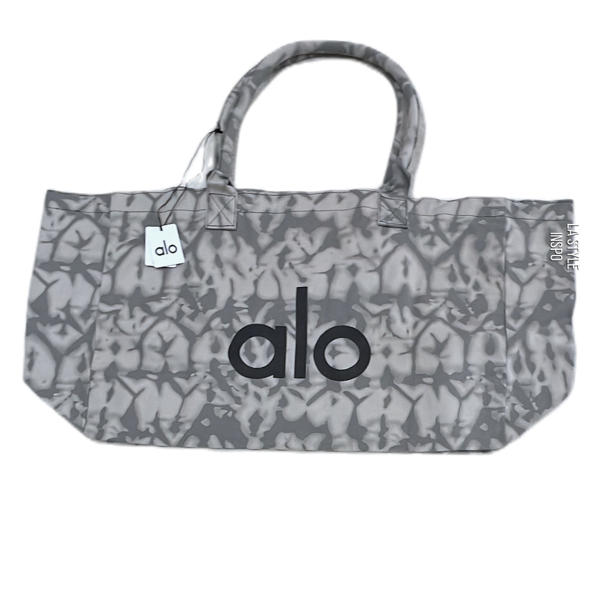 New Alo Yoga Tote Bag NWT Large 100% Cotton O/S – LA Style Inspo