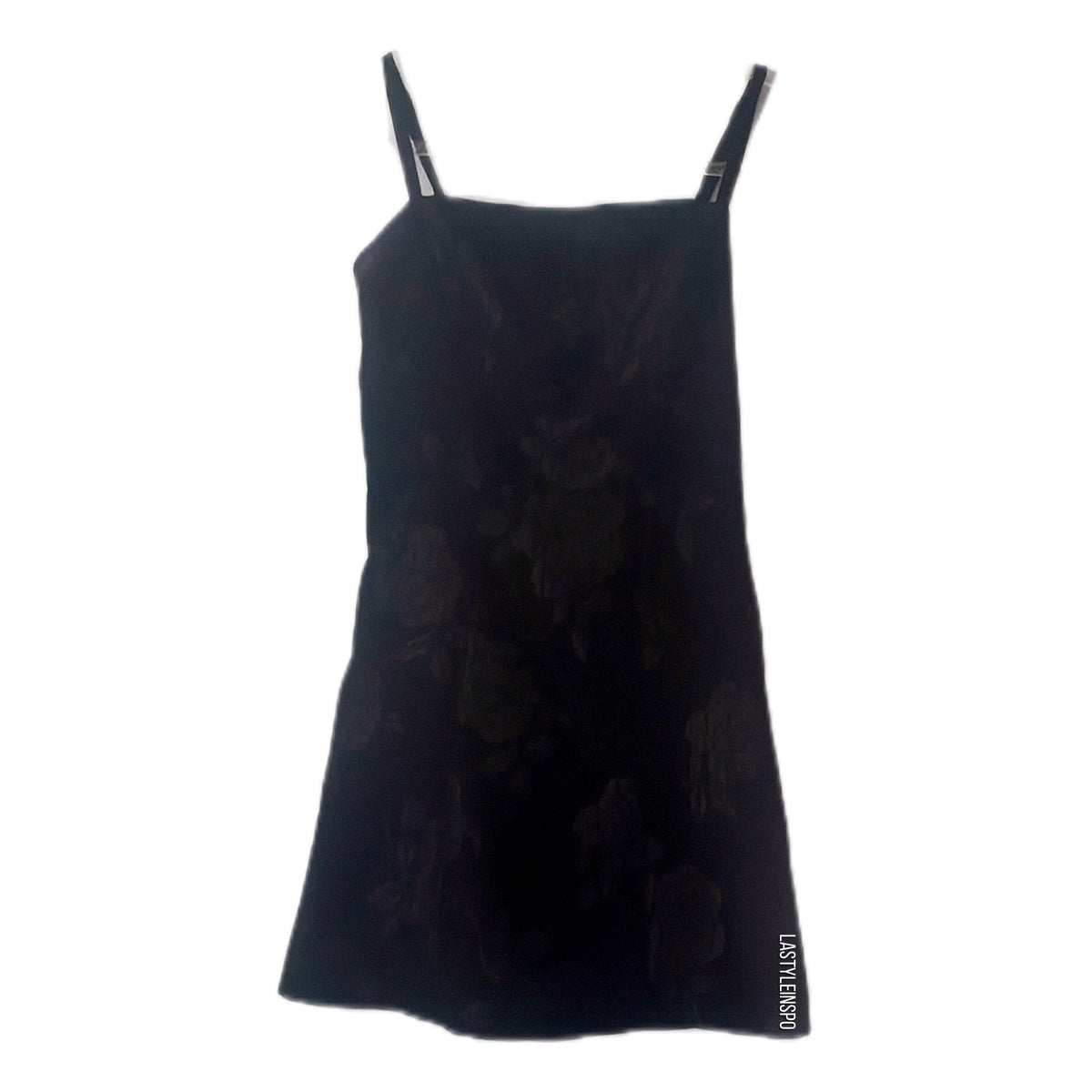 urban outfitters black floral mini dress Urban Outfitters Colette Black Floral Stretch Linen Mini Dress sz Small