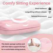 Malibu Executive Office Chair Computer Desk Faux Leather Swivel Lift in Pink, White, or Brown Caramel