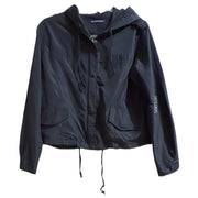 Brandy Melville Windbreaker Hoodie Waterproof Black One Size
