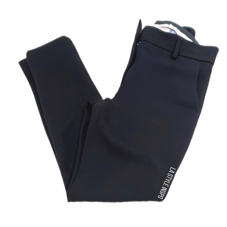 Emilio Pucci Made in Italy Dress Pants Straight Business Casual Black Size XS