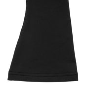Mystique Deep Stitching Lace Sheath Long Sleeve Socialite Maxi Dress in Black Size S, M, L