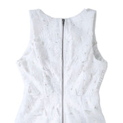 ASTR The Label White Lace Floral Mini Dress Size Medium