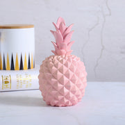 LA Style Inspo Pineapple Shaped Piggy Bank Art Ornament Home Decor in Pink, Yellow, White, Blue Turquoise Sizes S, M, L