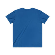 Men's V-Neck Retro T-Shirt Palm Trees 100% Cotton Original Design Gift for Him