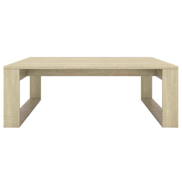 Inspire Sonoma Engineered Coffee Table in Color Light Wood Oak 39.37” x 39.37” x 13.77”