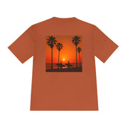 Men's Californian Sunset Moisture Wicking Tee Beachwear Vacation Shirt Outdoor Activewear