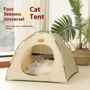United Pets Camp at Home Tent Four Seasons Hiding Room Washable for Cat, Bunny and Other Animals