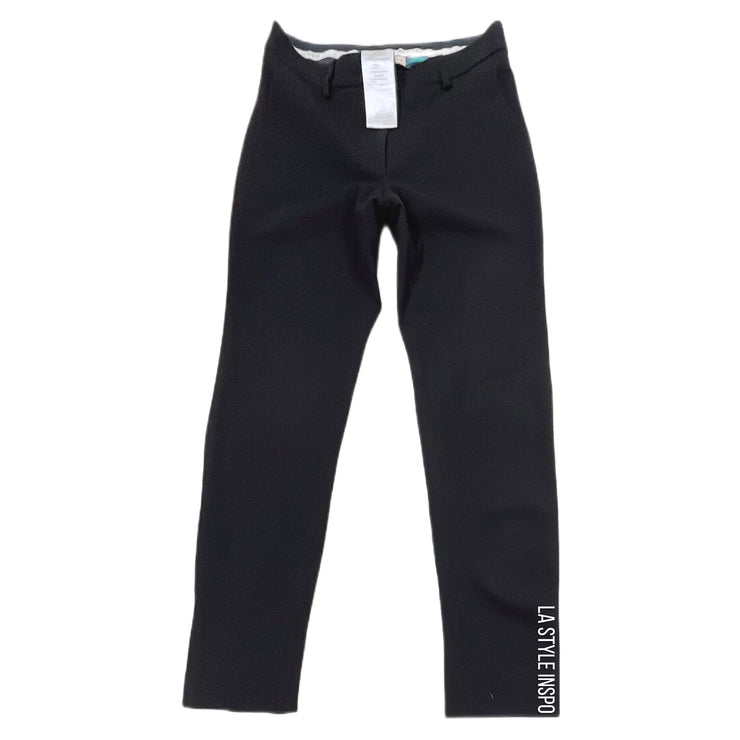 Emilio Pucci Made in Italy Dress Pants Straight Business Casual Black Size XS