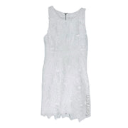 ASTR The Label White Lace Floral Mini Dress Size Medium