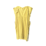 BCBG Classy Cocktail Strapless Mini Dress in Yellow Size 4