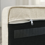 Le Canapé Chaise Longue XVI Elegant Rectangular Pet Bed For Medium and Large Dogs in Beige 40" x 23" x 14"