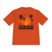 Men's Californian Sunset Moisture Wicking Tee Beachwear Vacation Shirt Outdoor Activewear