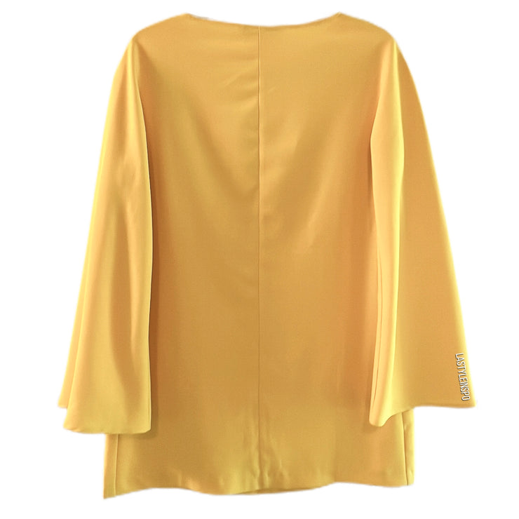 70s mini dress zara Bohemian yellow mini dress for party