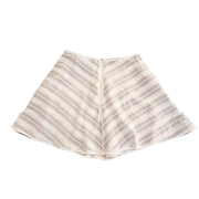 For Love and Lemons Boho Mesh Mini Skirt White Size Small