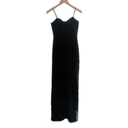 Amanda Uprichard Cherri Gown Maxi Dress in Black Size XS