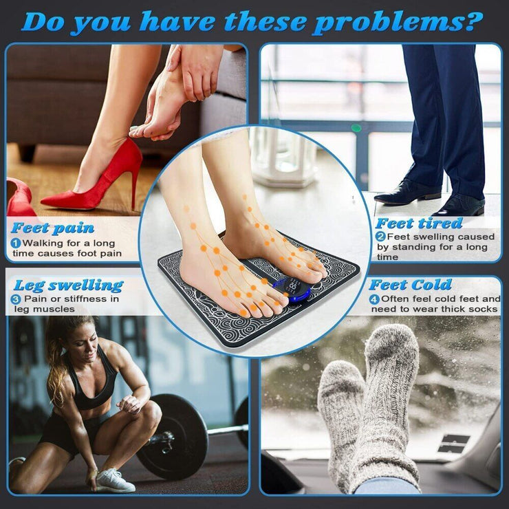 Electric USB Best Foot Massager Tool Legs Circulation Relaxation Leg Reshaping Deep Kneading Muscle Pain Relax Machine