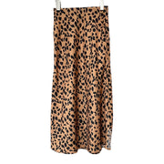 Urban Outfitters Midi Skirt Leopard Animal Print Size Small