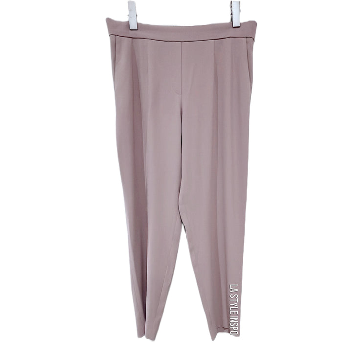 Babaton Pants Dark Rose Light Brown Nude Size 12