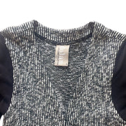 Anthropologie Dolan Long Knit Cardigan Black and White Size S