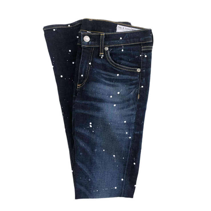 Rag & Bone New York 29" Skinny Jean Anfield SPLA Size 27
