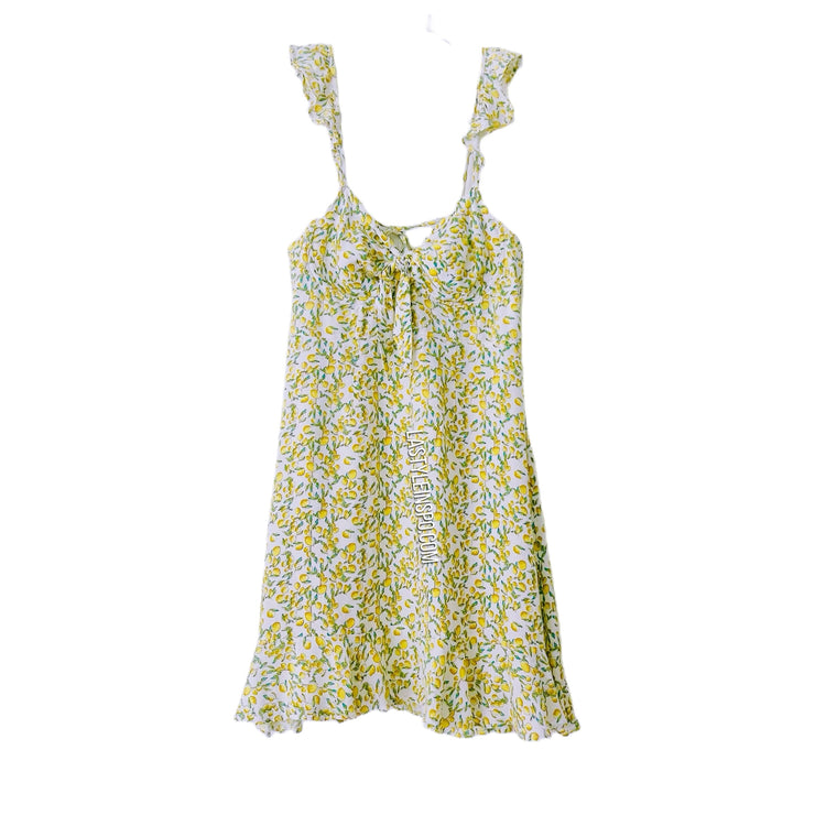 ASTR Summer Mini Dress Lemons 🍋 Size XS