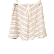 For Love and Lemons Boho Mesh Mini Skirt White Size Small