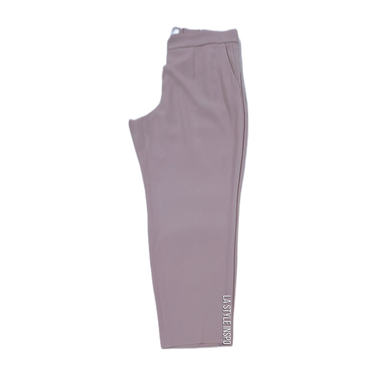 Babaton Pants Dark Rose Light Brown Nude Size 12