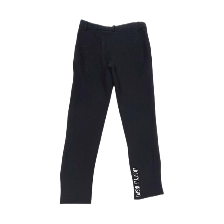 Emilio Pucci Made in Italy Dress Pants Straight Business Casual Black Size XS