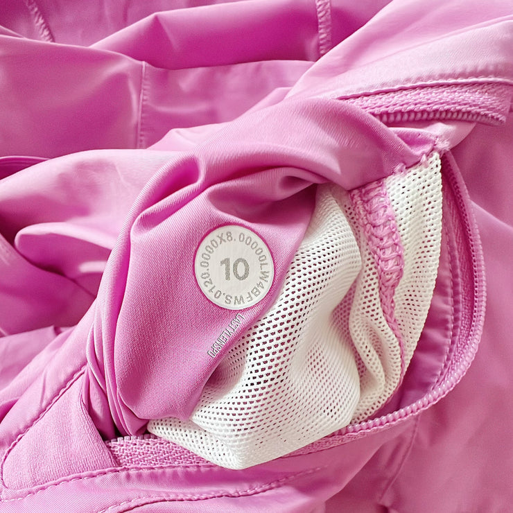 Lululemon Goal Smasher Women Hooded Jacket in Color Pink Size 10