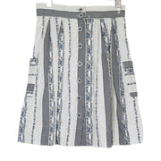 Anthropologie Comme Toi Boho Cream Midi Skirt Size Small