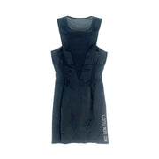 All Saints Black Mini Dress Mesh Cut-Out size XS