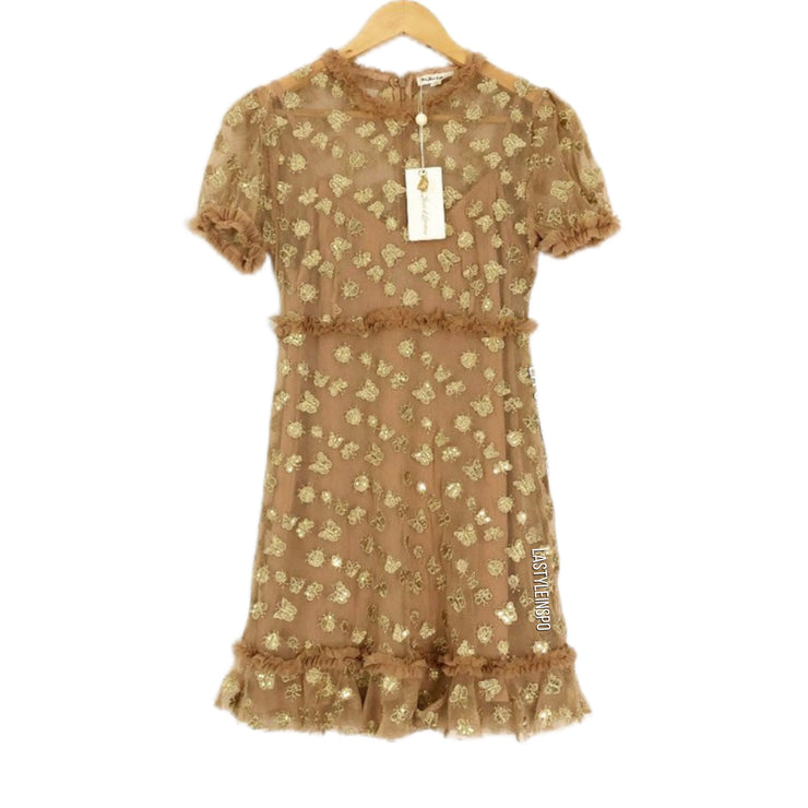 For Love and Lemons Golden Garden Tulle Mini Dress Size Small LA Style Inspo For Love and Lemons Golden Garden Tulle Mini Dress Size Small LA Style Inspo