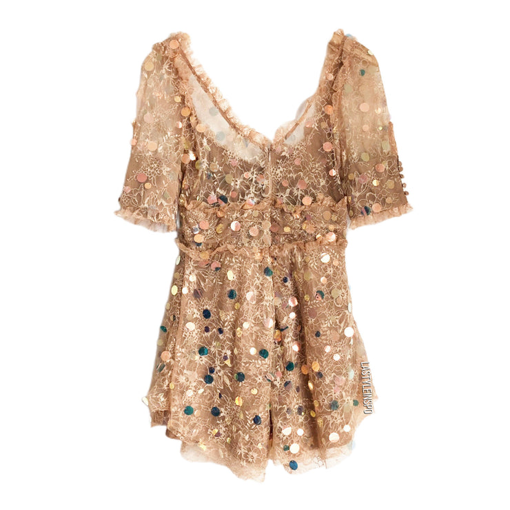 For Love and Lemons Ace Mini Dress Size S