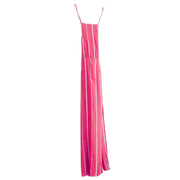Faithfull the Brand Boho Red Stripped Maxi Dress