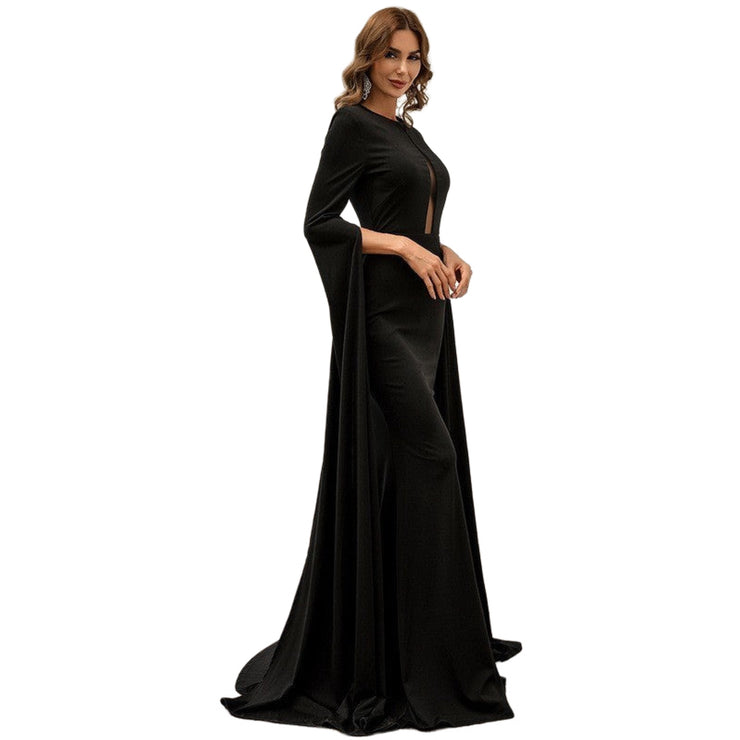 Goddess Maxi Dress Exaggerated Long Split Sleeve Prom Dress in Black, White and Red Size S, M, L, XL, 2XL, 3XL, 4XL, 5XL Goddess Maxi Dress Exaggerated Long Split Sleeve Prom Dress in Black, White and Red Size S, M, L, XL, 2XL, 3XL, 4XL, 5XL