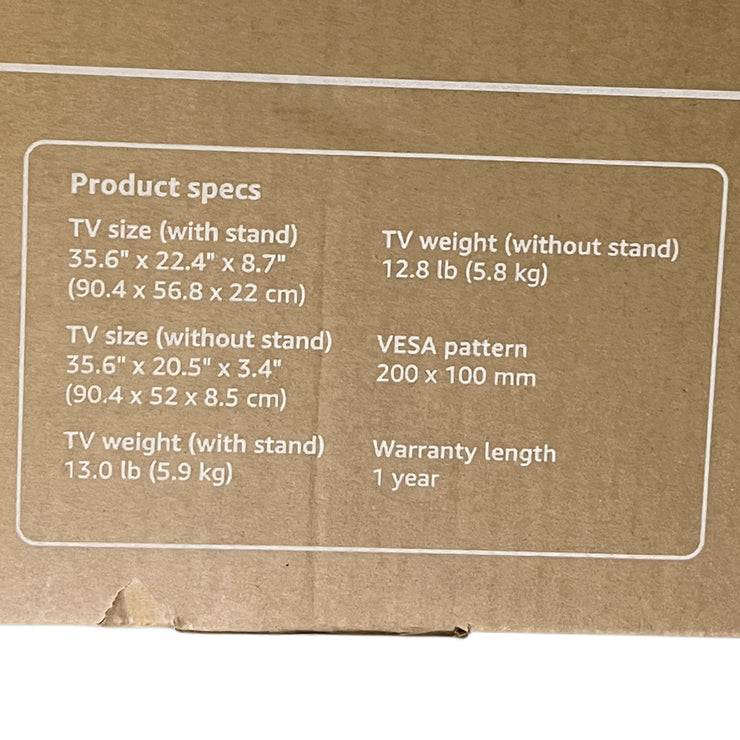 Amazon Fire TV 40” Full HD Smart TV 2 Series