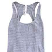 Lululemon Sports Dress Crossed Back Striped Size 8