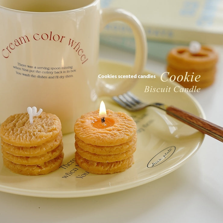 Cookies Biscuit Aromatherapy Candle Gift Set 4 PCS