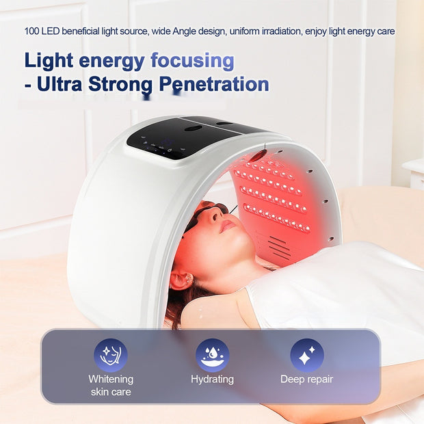 Beauty Salon at Home Skin Rejuvenation LED Colorful Spectrometer Infrared Spray