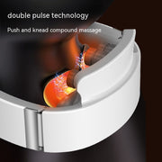 Healing Deep Tissue Neck & Shoulder Massager with Heat Pulse Vibration Therapy for Pain Relief and Relaxation
