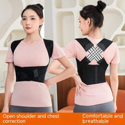 Unisex Anti-Humpback Chest Lift Belt Brace Posture Corrector
