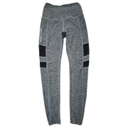 Beyond Yoga High Waisted Leggings Mesh Soft Gray  Small