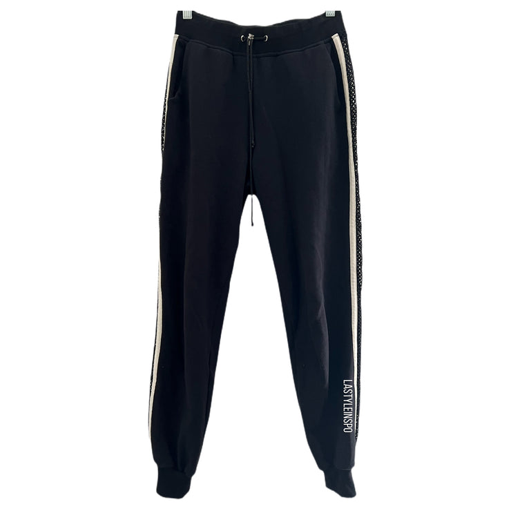 Lovers + Friends Sporty Oversized Pants Stripes XS