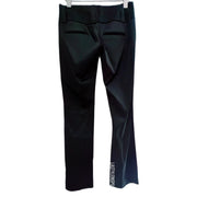 Alice + Olivia Satin Dress Casual Pants Straight Flared Size 0