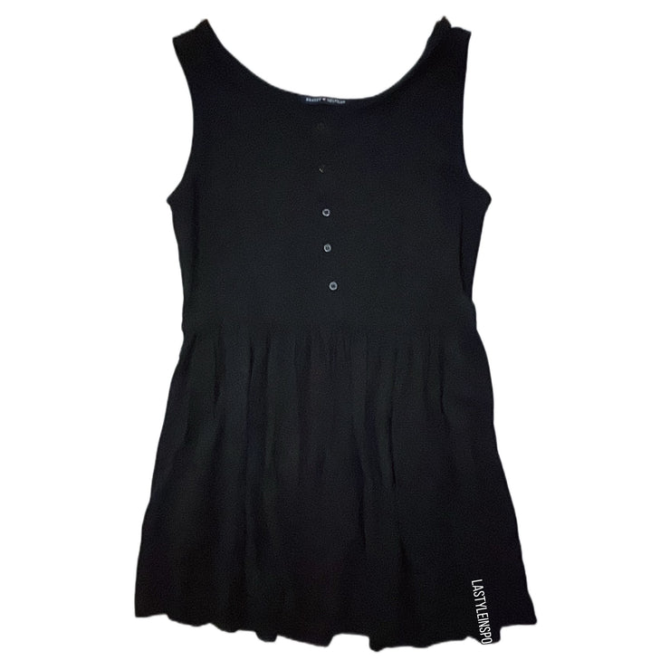 Brandy Melville Buttoned Dress Black One Size LA Style Inspo Brandy Melville Buttoned Dress Black One Size LA Style Inspo