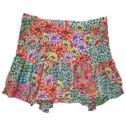 Urban Outfitters Spring Skirt Floral Red Blue Size XL