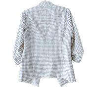 Rachel Zoe Contemporary Open Womens Blazer Rayon White Size Medium