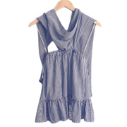 Skylar + Madison Tribe dress Tie Bow Striped Size Small