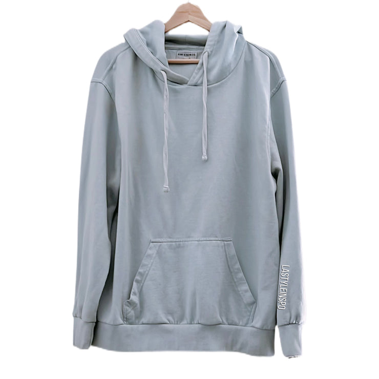 Surf and Swim CO. Mens Hoodie Light Blue XL